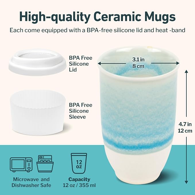 NOVA CERAMICS Travel Mug - Image 3
