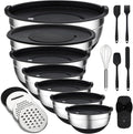 Unokit Mixing Bowls with Lids Set by Unokit