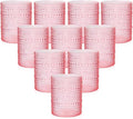YOUBET 24PCS Pink Plastic Drinking Glasses by YOUBET