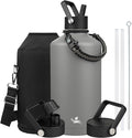 Konokyo 128 oz Insulated Stainless Steel Water Bottle Jug by Konokyo