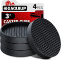 Non Slip Furniture Pads- 4PCS 3" Round Anti Skid Grippers Floor Protectors | by GAGUIUP