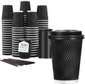Lamosi 500 Pack 12 oz Disposable Coffee Cups by BuyNow