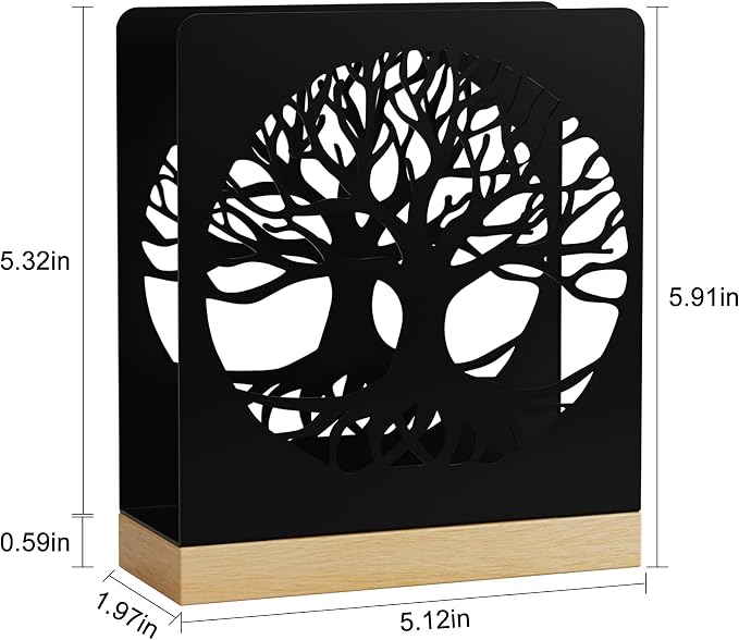 Metal Napkin Holder for Table - Image 3
