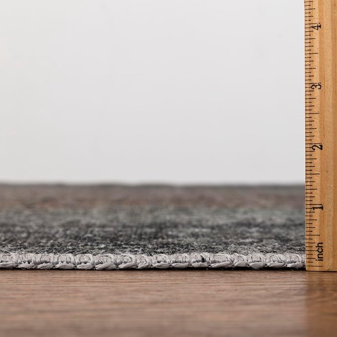 Keen Home Design 5x7 Rug - Machine Washable Area Rug with Non-Slip Backing, Ideal for Living Room, Dining Room, Bedroom - Vintage, Easy Clean, Durable, Low Pile - (5' x 7')