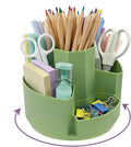 Pencil Pen Holder Desk Organizers Green Desktop Storage Stationery Supplies by Saikvi