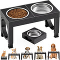 XIAZ Elevated Dog Bowls Large Breed Raised Dogs Bowl Stand Large/Medium Sized by XiaZPet