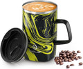 Ideus 16 oz Insulated Stainless Steel Coffee Mug by IDEUS