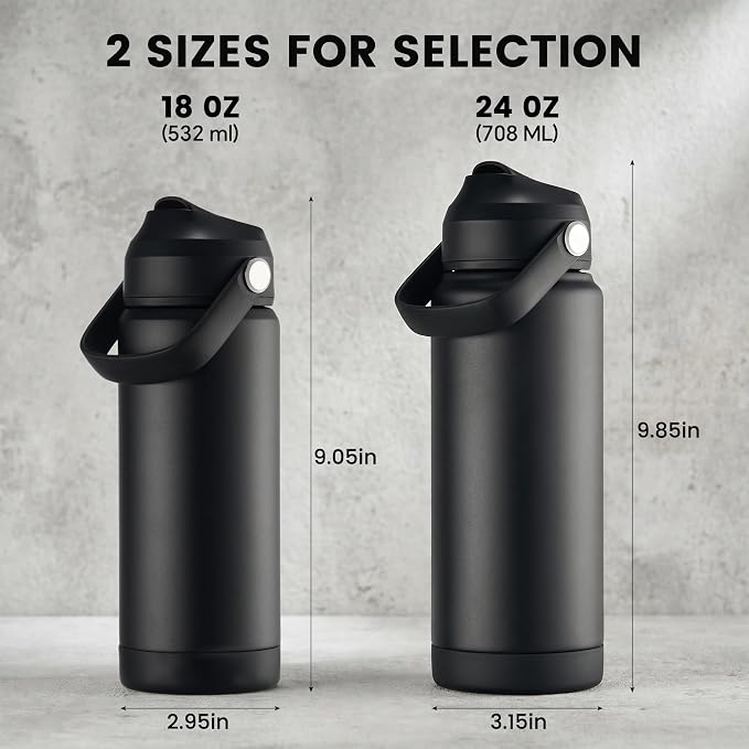 Fijinhom 24 oz Insulated Water Bottle - Image 2