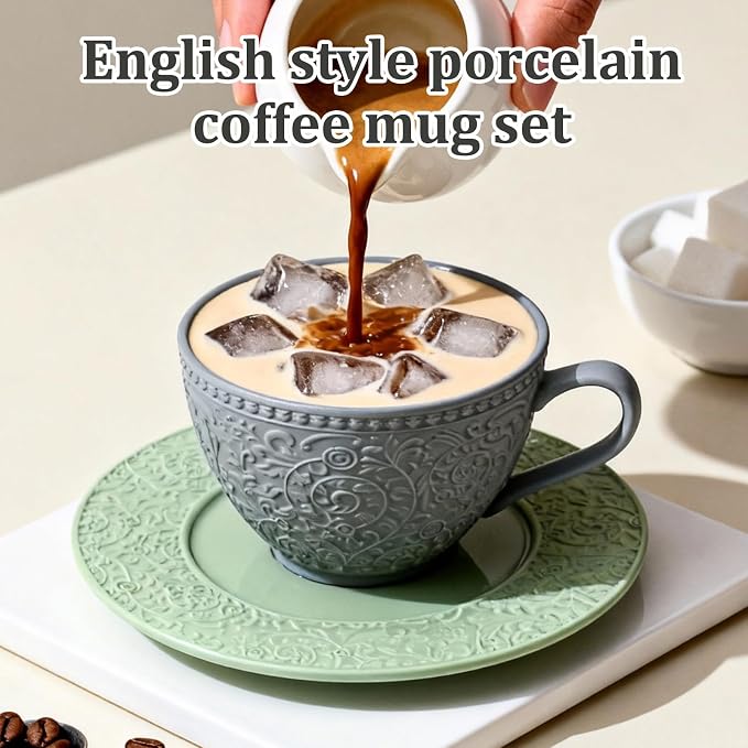 Sophisticated English Afternoon Tea Set, Good - Image 4
