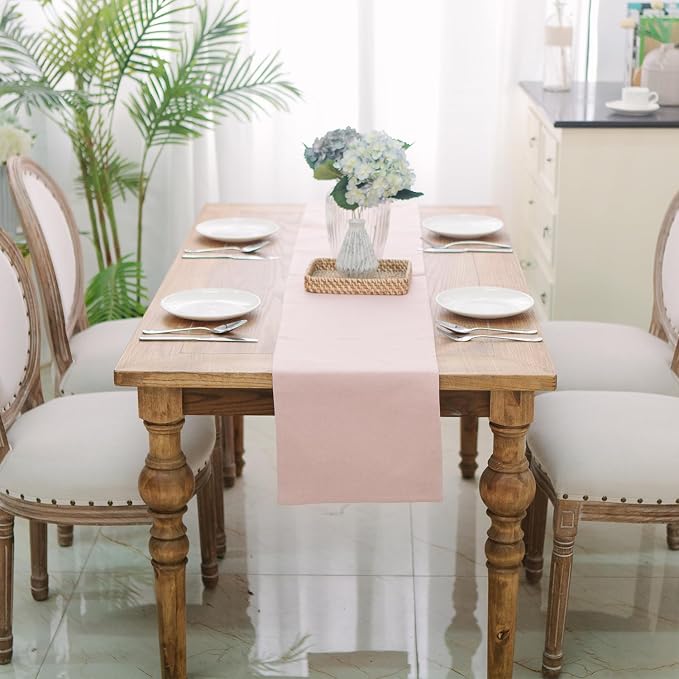 Dining Table Runner 12 x 90 inches Kitchen Room Dinner Wedding Birthday Party - Image 6