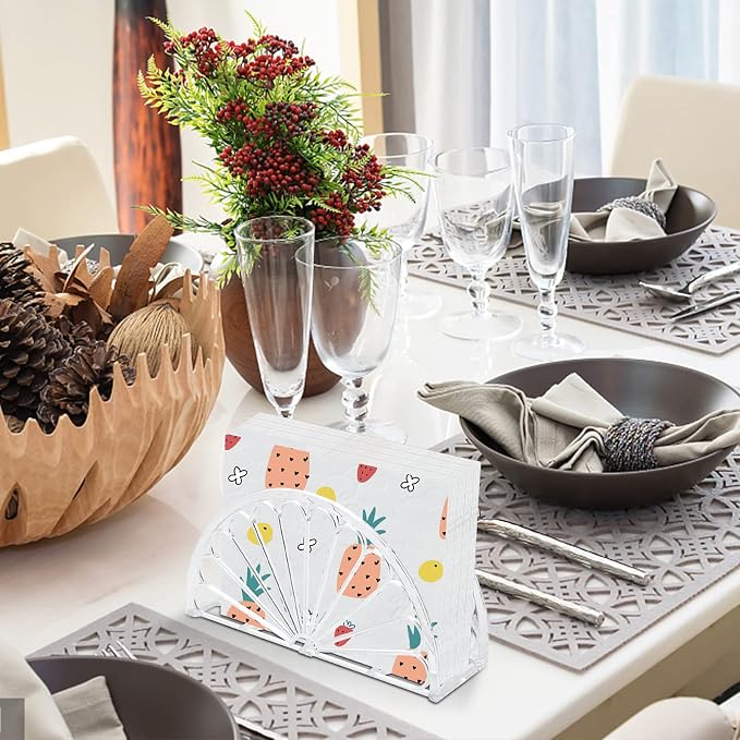 24 Pcs Napkin Holder Plastic Clear Napkin Holders - Image 6
