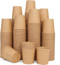 Vumdua 300 Pcs 6 oz Kraft Paper Cups by Vumdua