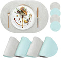 Faux Leather Placemats Set of 4 by yuuzue