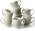 famiware Coffee Mugs Set, 13 oz Mug Set of 8, Stoneware Cups by Famiware