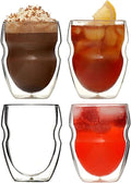Ozeri Serafino Double Wall Insulated Beverage and Coffee Glasses by Ozeri