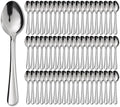 Windsor 96-Pcs Stainless Steel Dinner Spoons, Metal Spoons by Hansmart