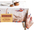 Maison d' Hermine Table Cloth Rectangle Table 100% Cotton 60 x 120 Inches Fall Tablecloth Reusable Everyday Use for Thanksgiving Christmas Decorations Dining Farmhouse Party (Faisan D'Automne)
