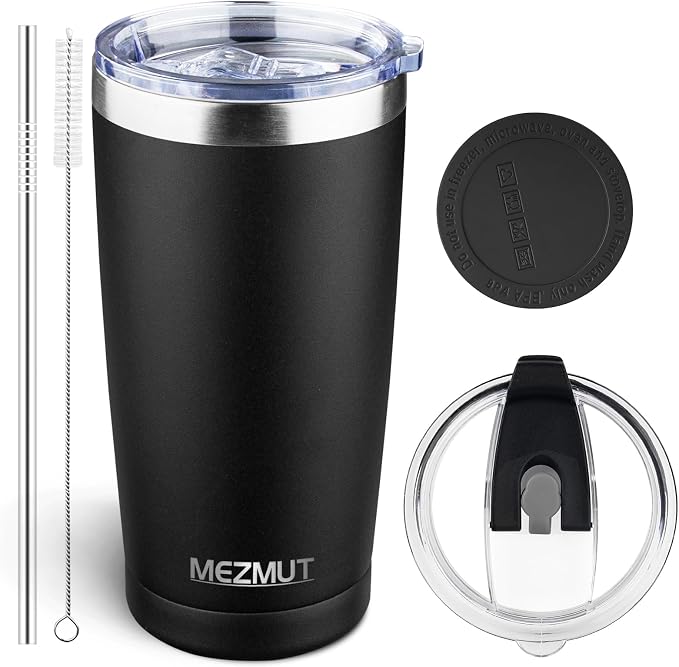 MEZMUT 20oz Insulated Tumbler Cup Travel Coffee Mug by MEZMUT