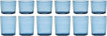 Oneida Drinkware, Stackables Blue Drinkware, 8.5 Oz & 14 Oz Capacity, Glass by Oneida