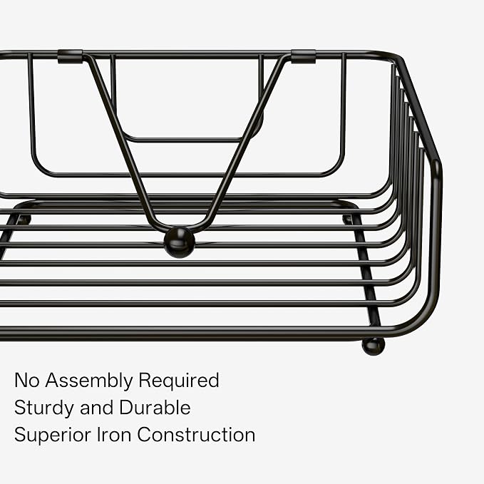 Napkin Holder for Table with Weighted Arm, Dinner Metal Flat Napkin Holders for - Image 5
