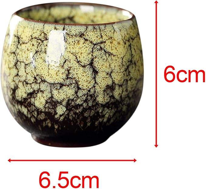 Amagogo Tea Cups, Pottery Chinese Tea Cup, Japanese Tea Cups, Asian Porcelian - Image 3