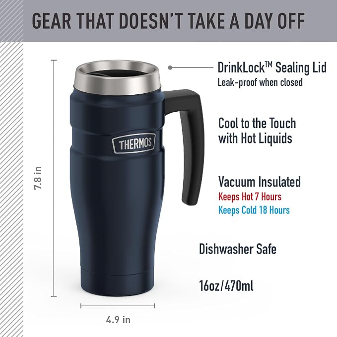 THERMOS Stainless King Travel Mug - Image 2