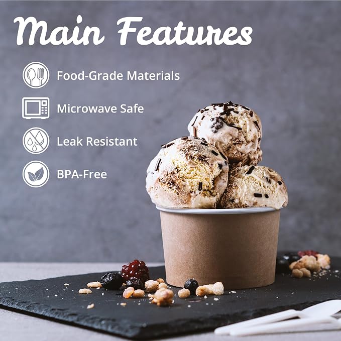 MATICAN Paper Ice Cream Cups - Image 6