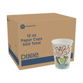 Dixie PerfecTouch 12 oz Paper Coffee Cups By GP PRO, Coffee Haze Design by Georgia-Pacific