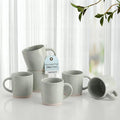 HaWare 13OZ Coffee Mugs Set of 6, Stoneware Coffee Cups, Ceramic Latte Mug by HaWare
