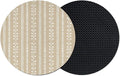 Modern Minimalist Coasters Set of 2, Absorbent Coasters by Unknown