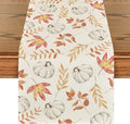 Artoid Mode 210 GSM Fall Table Runner 13x120 Inch Home Party Decor | Orange by ArtoidMode
