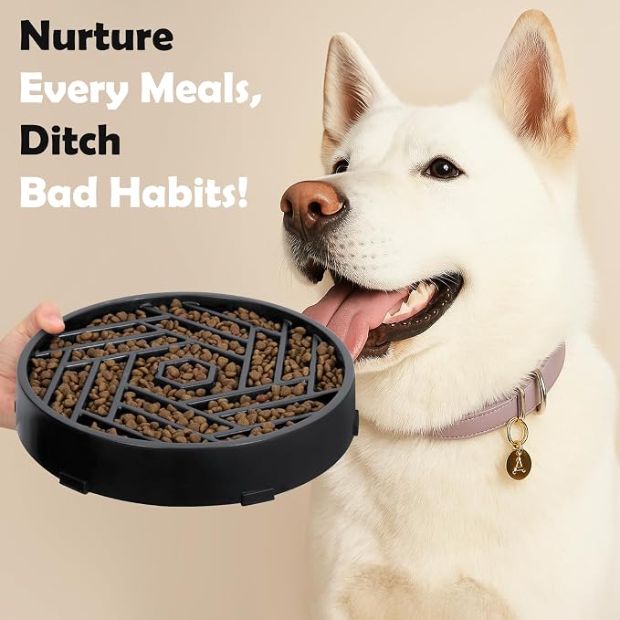 TOBYTO Slow Feeder Dog Bowls Large Medium Breed, Anti-Choking Slow Eating Dog - Image 6