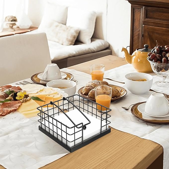 Farmhouse Napkin Holder, Wooden Napkin Holders - Image 3
