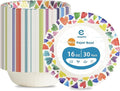 30 Pack Paper Bowls, 16 Oz Disposable Soup Bowl, Heavy Duty Printed Disposable by Unknown