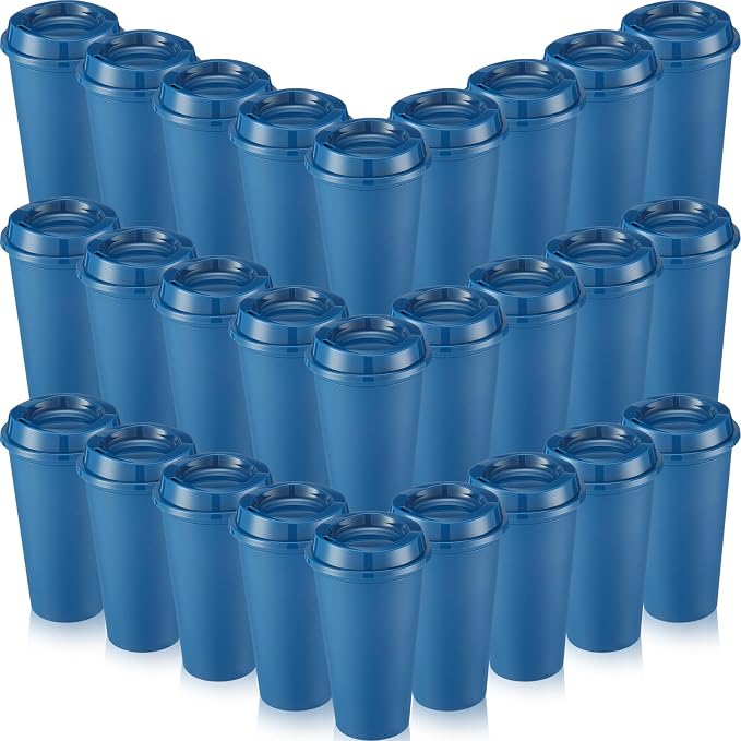 Honeydak 45 Pack 16 oz Reusable Coffee Cups by Honeydak