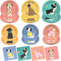 180Pcs Pet Dog Party Supplies Paper Plates and Napkins Serve 60 | Disposable by Hpscdyo