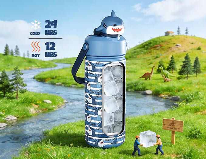 POWCAN 18 oz Insulated Water Bottle - Image 2