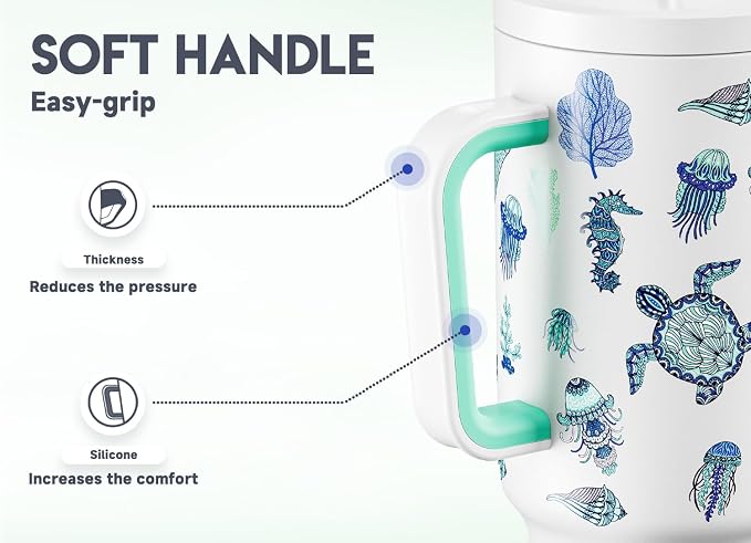 Meoky 40 oz Glow in the Dark Tumbler - Image 5