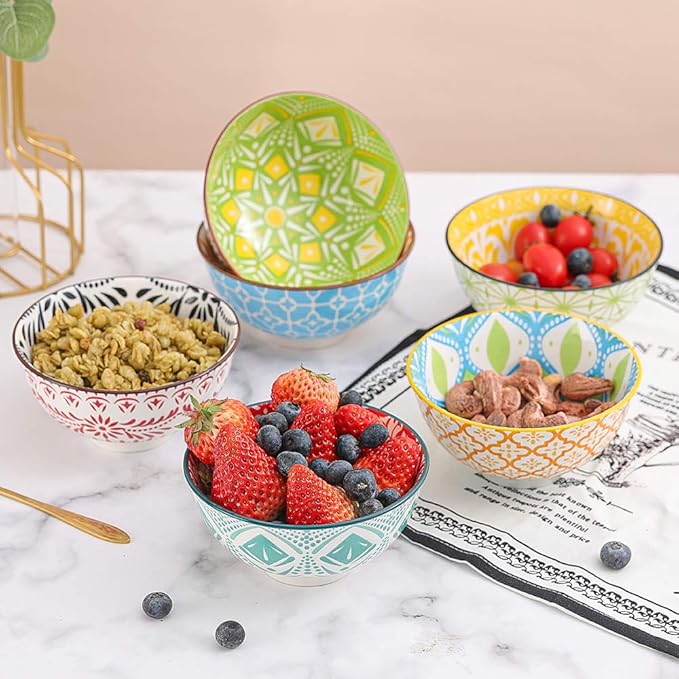AHX Porcelain Dessert Bowls Cereal bowl - Image 4
