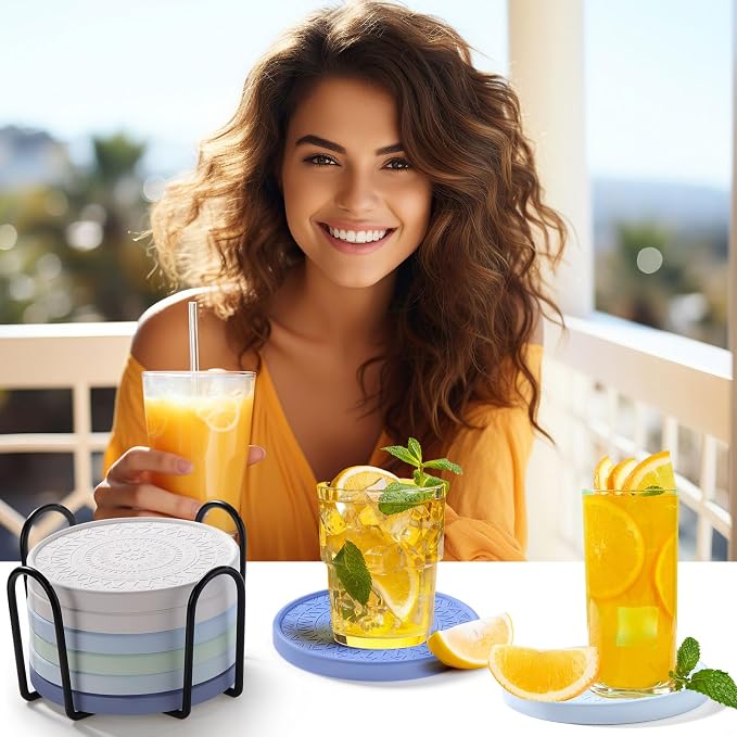 Photect Diatomaceous Earth Coasters Set - Image 6