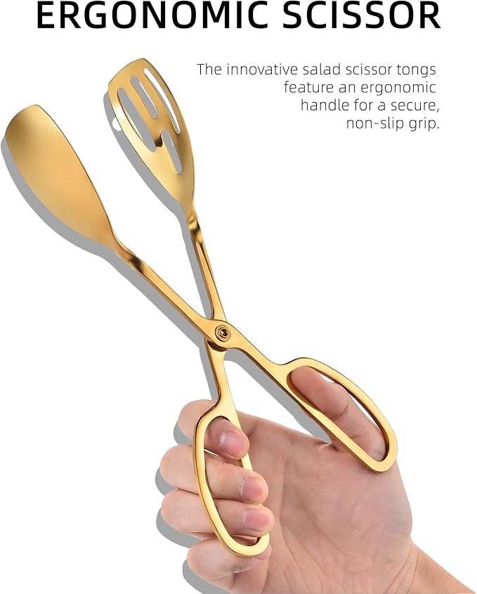 Salad Tongs for Serving 2 Pack - Image 6