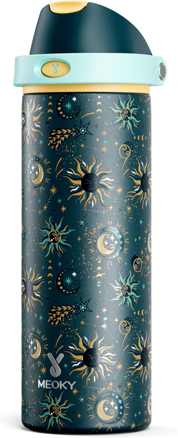 24 oz Insulated Water Bottle by MEOKY