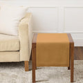 Solino Home 100% Pure Linen Table Runner Caramel Woven, Fete 14 x 36 in | Table by SolinoHome