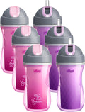 Chicco Insulated Straw Sippy Cup 12+ Months, 9oz Toddler Training Cup by ChiccoUSA