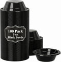 R-kay Black Small Plastic Bowls - 5 OZ by R-KAY
