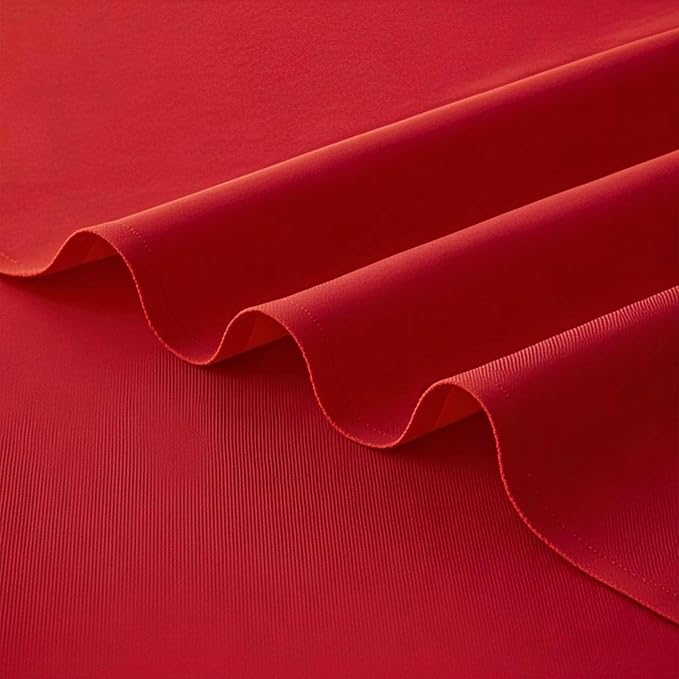 FOLINS&HOME Red Waterproof Decorative Table Runner 48 Inches Long | 210GSM - Image 5