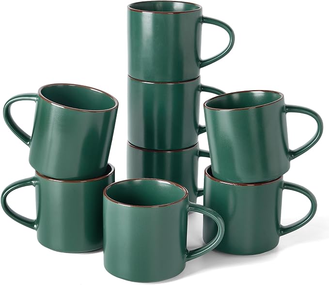 famiware Coffee Mugs Set of 8, Nebula 14oz Coffee Mugs Ceramic Cup Set | by Famiware