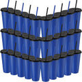 Honeydak 30 Pack Tumbler with Straw and Lid Bulk Cups by Honeydak