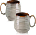 HASENSE 20 Oz Coffee Mugs Set of 2, Porcealin Large Coffee Cups by Hasense