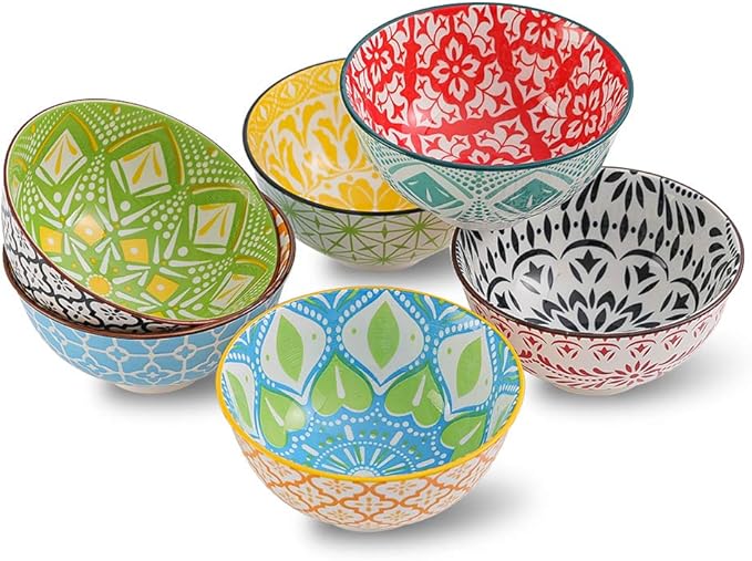AHX Porcelain Dessert Bowls Cereal bowl by AHX